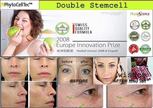 4 Pack PhytoScience Double Stem Cell Apple Grape StemCell Anti Aging Swiss Quality Formula