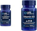 Life Extension Curcumin Elite Turmeric Ginger Extract &amp Vitamin D3 5000 IU Softgels - Healthy Inflammatory Immune Response and Bone Brain Health - 30 &amp 60 Count