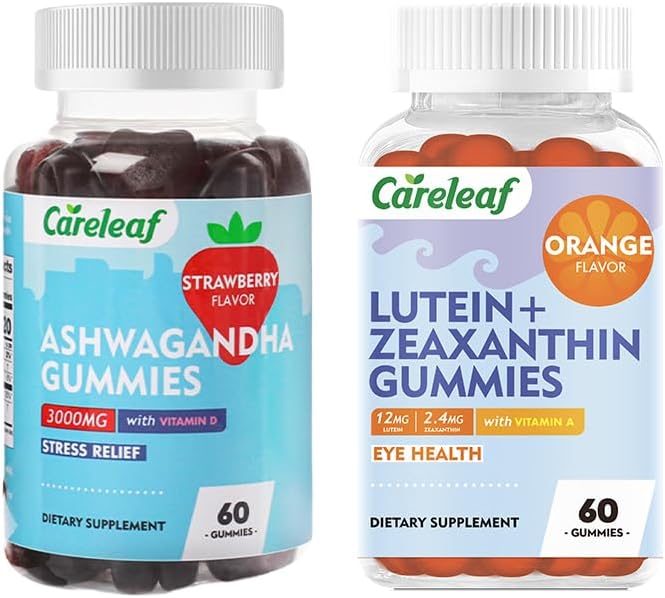 Ashwagandha Gummies with Lutein Gummies