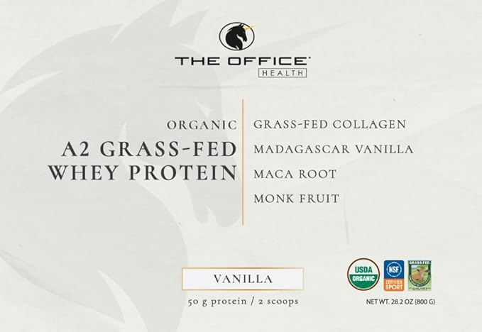 Grass-Fed Whey Protien (Vanilla)