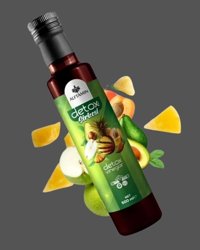 Natural Detox Slimming Vinegar Herbal Blend 16.9 fl oz (500ml)