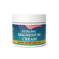 STIRLING Magnesium Cream - 4000mg Hemp Seed Oil + Magnesium &amp Arnica - Supports Joint Mobility Muscle Comfort &amp Back Function - Made in USA with Premium Ingredients