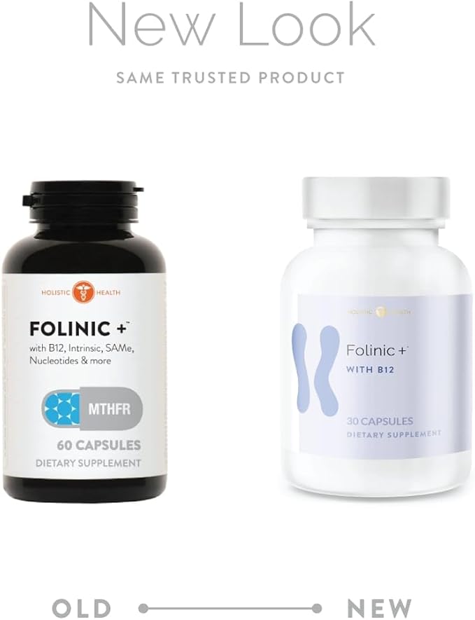 Holistic Health Folinic + 30 Capsules