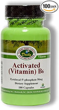 Daily Manufacturing -Activated Vitamin B6 |100 Veggie Capsules