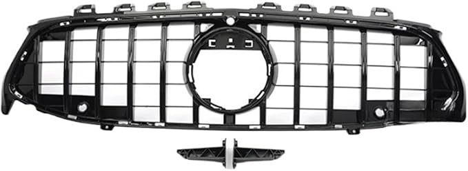 CONERY Automotive Accessories AMG Style CLA35 CLA45 Grille Compatible for Mercedes Benz CLA W118 CLA Grille 180 250 260 2019-2022 (Size : W118 Black with)