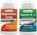 Magnesium Oxide 500 mg &amp Vitamin B12 6000 mcg
