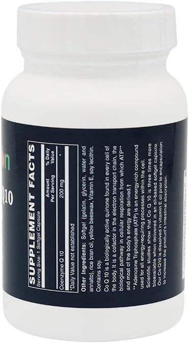 Netrition 200mg CoEnzyme Q10 60 Softgels