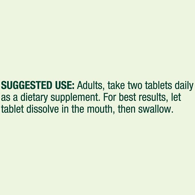 SUREFECT Spring Valley Vitamin C 500 mg Fast Dissolve Tablets Orange Flavor Dietary Supplement 120 Count Organizer.