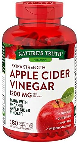 Apple Cider Vinegar 1200 mg Capsules 1 pk. / 180 ct