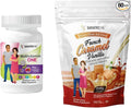 BariatricPal 30-Day Bariatric Vitamin Bundle (Multivitamin ONE 1 per Day! Chewable with 45mg Iron - Mixed Berry and Calcium Citrate Soft Chews 500mg with Probiotics - French Caramel Vanilla)