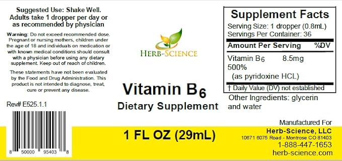 Liquid B Vitamin Complex – B6 B12 &amp Folic Acid Drops – Homocysteine Energy Heart &amp Mood Support – Alcohol-Free Fast Absorption – 1 fl oz (3-Pack)