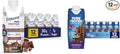 Ensure Max Protein Chocolate Nutrition Shake 30g Protein 12 Pack and Pure Protein Chocolate Protein Shake 30g Protein Keto-Friendly Immune Support 11oz Bottles 12 Pack