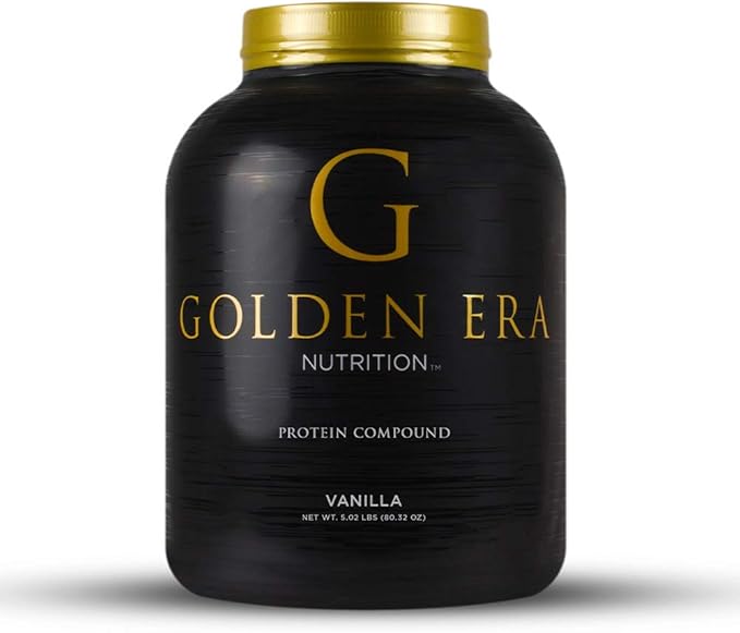 Whey Protein Compound Powder Vanilla Flavor Gluten-Free 5 Pounds
