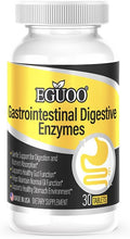 Gastrointestinal Digestive Enzymes Multi-Prebiotic Complex with Plant Extracts 30 Tablets Dietary Supplement for Gut Health and Digestion Support