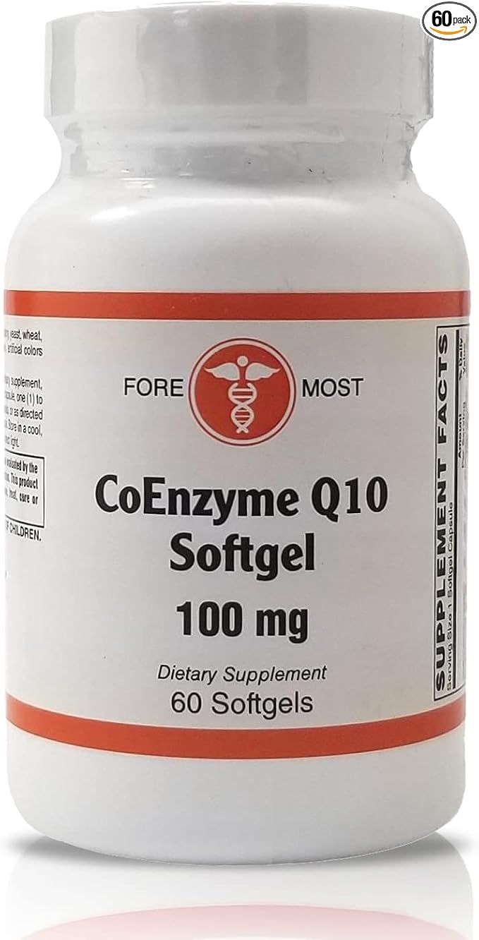 Holistic Health CoEnzyme Q10 100 mg 60 Softgels