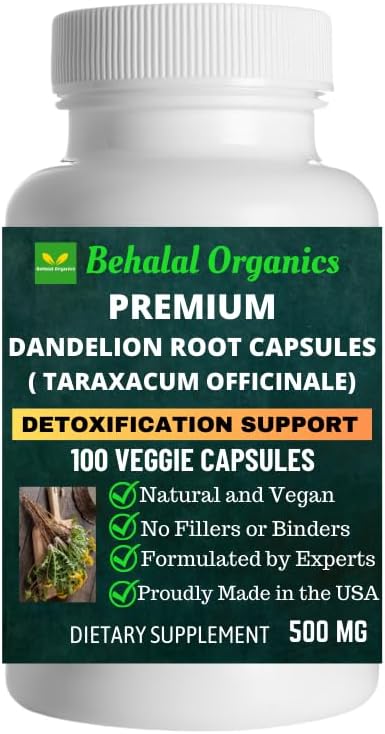 Dandelion Root Quick Release Capsules