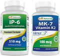 Best Naturals IP-6 510 mg &amp Vitamin K2 (MK7) with D3