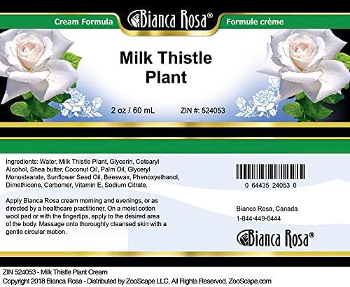 Bianca Rosa Milk Thistle Plant Cream (2 oz ZIN: 524053) - 2 Pack