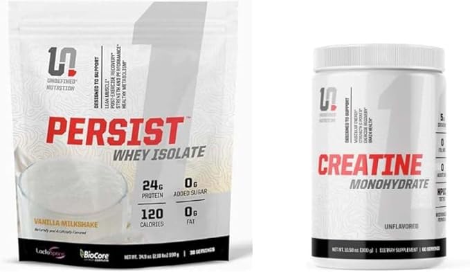 Undefined Nutrition Persist Vanilla + Creatine Monohydrate by Brian Shaw