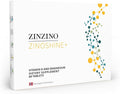 ZinoShine+ - Vitamin D3 &amp Magnesium Supplement for Immune Support Energy Muscle Bone &amp Teeth Health - Reduces Fatigue - 60 Tablets