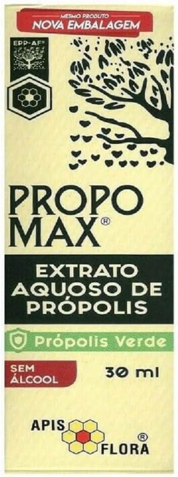 Apis Flora Brazilian Green Bee Propolis High in Flavonoids and Artepillin-C 7 Wax-Free Alcohol Free 30ml (Pack of 2)