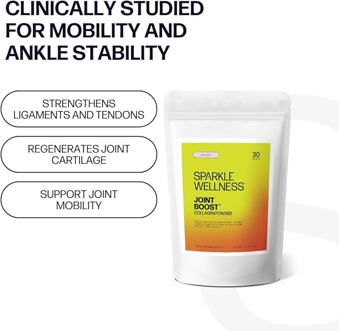 Sparkle Wellness Skin Boost Plus (No Flavor) [50-Serves] &amp Joint Boost (No Flavor) [30-Serves] | Collagen with VERISOL FORTIGEL &amp TENDOFORTE to Improve Skin Hair &amp Nail Health &amp Supp