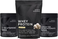 Sports Research® Recovery Matrix - Whey Isolate Protein Powder 2.1lb + L-Glutamine 10.58 Oz + Creatine Monohydrate 10.58 Oz