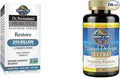 Garden of Life Dr. Formulated Probiotics Platinum Restore 200 Billion &amp Primal Defense Ultra 216 Capsules Probiotic Digestive Immune Support