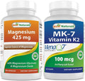 Magnesium Glycinate 425 mg &amp MK-7 Vitamin K2 100 mcg