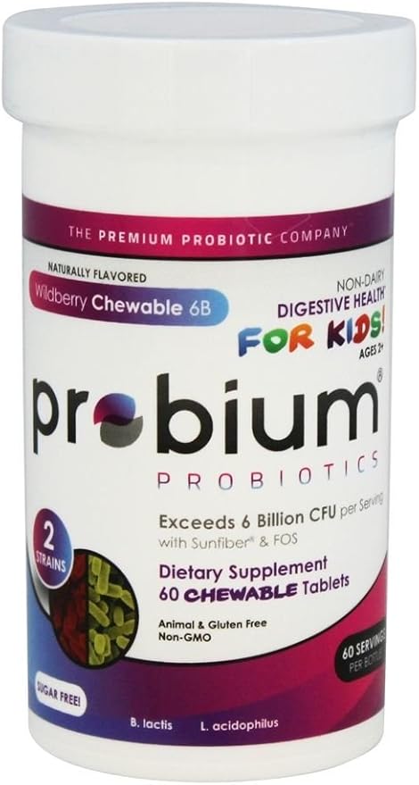 Kids Blend 6 B (Age 2+) Wild Berry Probium 60 VCaps