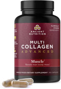 Ancient Nutrition Advanced Multi Collagen Protein Capsules Muscle 90 Count