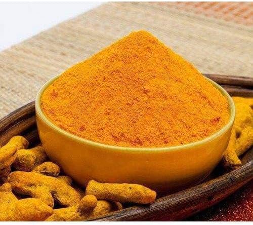 PLANET 007 Turmeric powder Curcumin Powder Curcuma longa Rhizomes Haldi Powder 200 gram