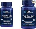 Life Extension Two-Per-Day Multivitamin 120 Capsules &amp 120 Tablets - Vitamins B C D Zinc &amp Over 25 Vitamins Minerals &amp Extracts