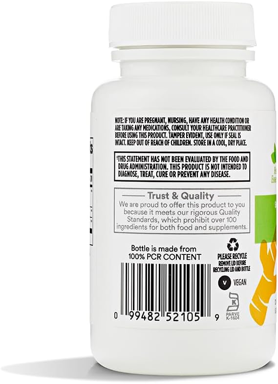 365 By Whole Foods Market Turmeric 60 Count (Pack of 2)