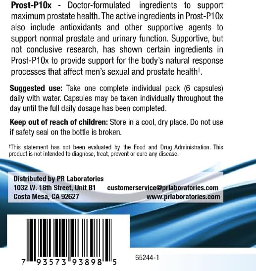 Doctor Formulated Prostate Supplements for Men Saw Palmetto Beta Sitosterol Prostatitis &amp BPH Relief Reduce Frequent Urination &amp Bathroom Trips (30 Packs 1 Month Supply)