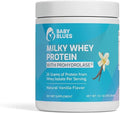 Baby Blues Lactation Protein Powder for Breastfeeding Moms | 26g Whey Protein Isolate | Breastfeeding Safe Postpartum Protein with Sunflower Lecithin &amp ProHydrolase | Fenugreek Free | Vanilla