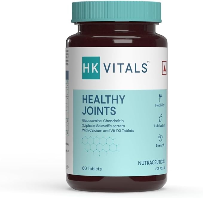Senta VHealth K Joint Support Supplement with Glucosamine 1400mg Chondroitin Calcium and Vitamin D3 for Joint Strength Mobility and Flexibility 60 Joint Support Tablet