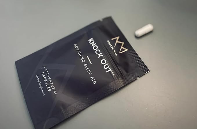 ModernMan_Lifestyles Knock Out Nighttime Relaxation &amp Rest Support Supplement 28 Capsules
