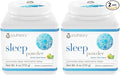 Youtheory Sleep Powder Sleep Aid Supplement with Magnesium Melatonin and L-Glycine Gluten Free &amp Vegan Natural Lemon-Lime Flavor 6 Ounces - 2 Pack Bundle
