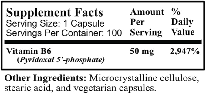 Daily Manufacturing Activated Vitamin B6