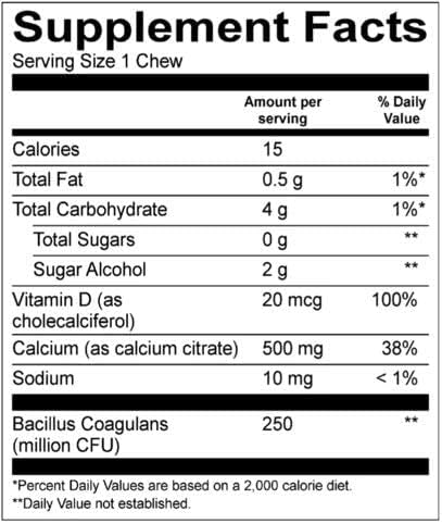 BariatricPal 90-Day Bariatric Vitamin Bundle (Multivitamin ONE 1 per Day! Capsule with 18mg Iron and Calcium Citrate Soft Chews 500mg with Probiotics - Belgian Chocolate Caramel)