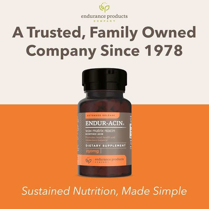ENDUR-C® - 1000mg Sustained-Release Vitamin C Supplement for Optimal Absorption* - 150 Tablets and ENDUR-ACIN Niacin - Vitamin B3 Niacin 500mg Extended Release &amp Low-Flush 200 Tablets