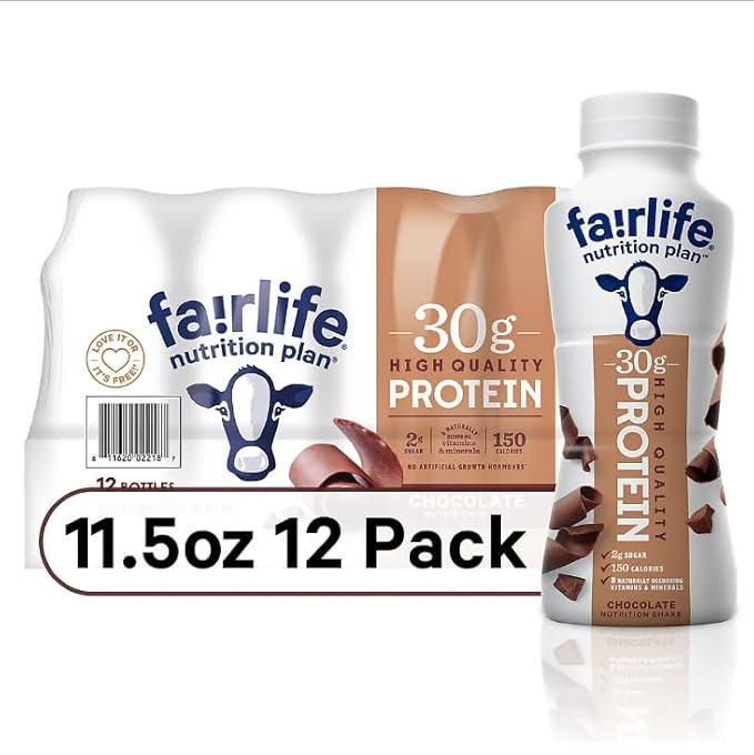 Nutrition Plan High Protein Chocolate Shake 12 PACK. Orry's Vital