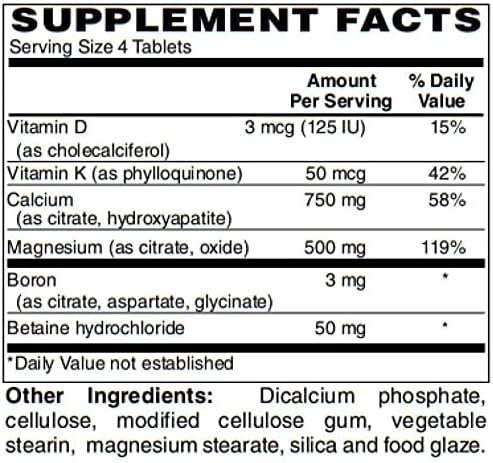 BariatricPal Calcium &amp Magnesium Citrates Tablets (250 Count)