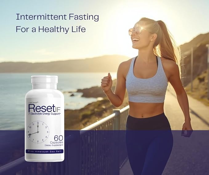 ResetIF 7 Electrolytes Methyl B12 &amp Methly Folate Green Tea &amp Green Coffee Extracts B Complex Zinc 72 Trace Minerals