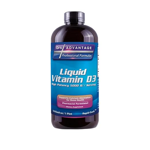 Dr's Advantage Liquid Vitamin D3 5000 IU 16oz.