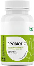 Probiotics Supplement 30 Billion FC Formula for Daily Probiotic Support Improves GI Immunity Helps to Maintain Healthy Digestive System for Men &amp Women 60-Capsules