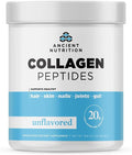 Ancient Nutrition Collagen Peptides Collagen Peptides Powder Unflavored Hydrolyzed Collagen Supports Healthy Skin Joints Gut Keto and Paleo Friendly 28 Servings 20g Collagen per Serving