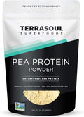 Terrasoul Superfoods Organic Pea Protein 1.5 Lbs - European Sourced | Unflavored | Smooth Texture