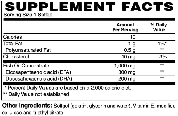 Netrition Enteric-Coated Super Omega-3 EPA + DHA 120 Softgels
